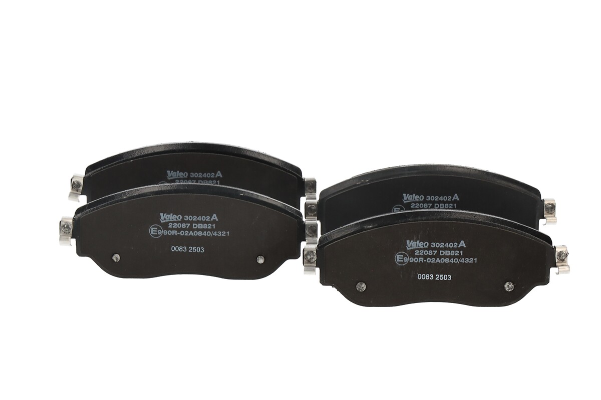 Jeu de 4 plaquettes de frein VALEO ref. 302402A